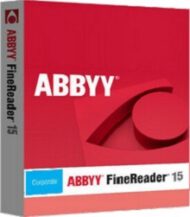 עטיפת אריזה לתוכנת ABBYY